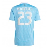 Dres Belgicko Arthur Vermeeren #23 Preč ME 2024 Krátky Rukáv